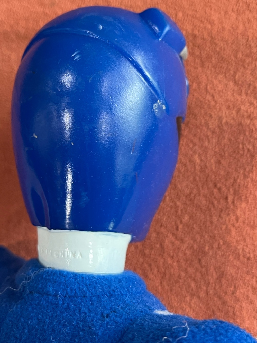 Blue Ranger Plush Doll with Diamond Pattern - Picture 5 of 6